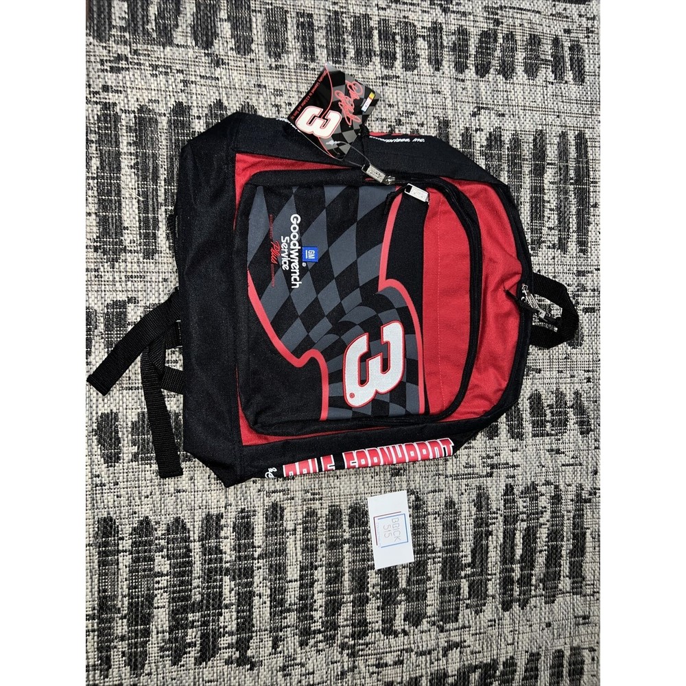 Vintage Dale Earnhardt Sr #3 Goodwrench Service Plus 3 Pocket Bag RARE NWT